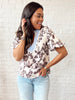 Pearl Puff Sleeve Top