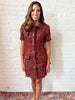 Monroe Tweed Sequined Dress