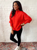 Everyday Luxe Sweater Red