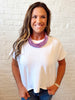 Rope Necklace Light Purple