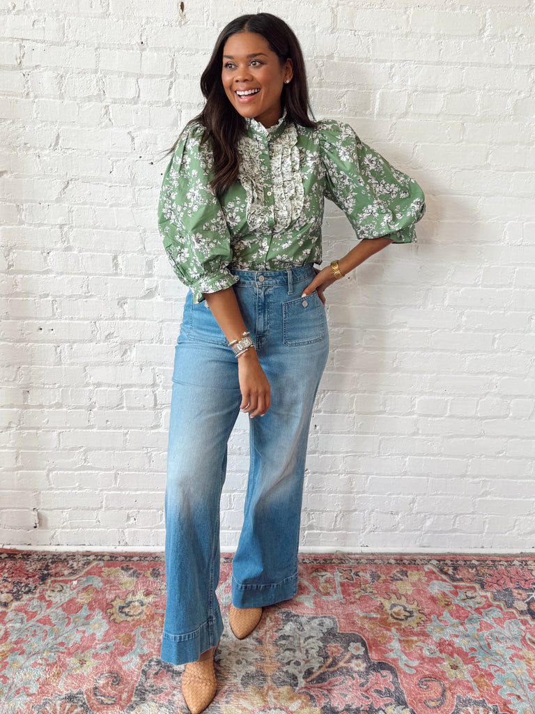 Greenhouse Floral Top