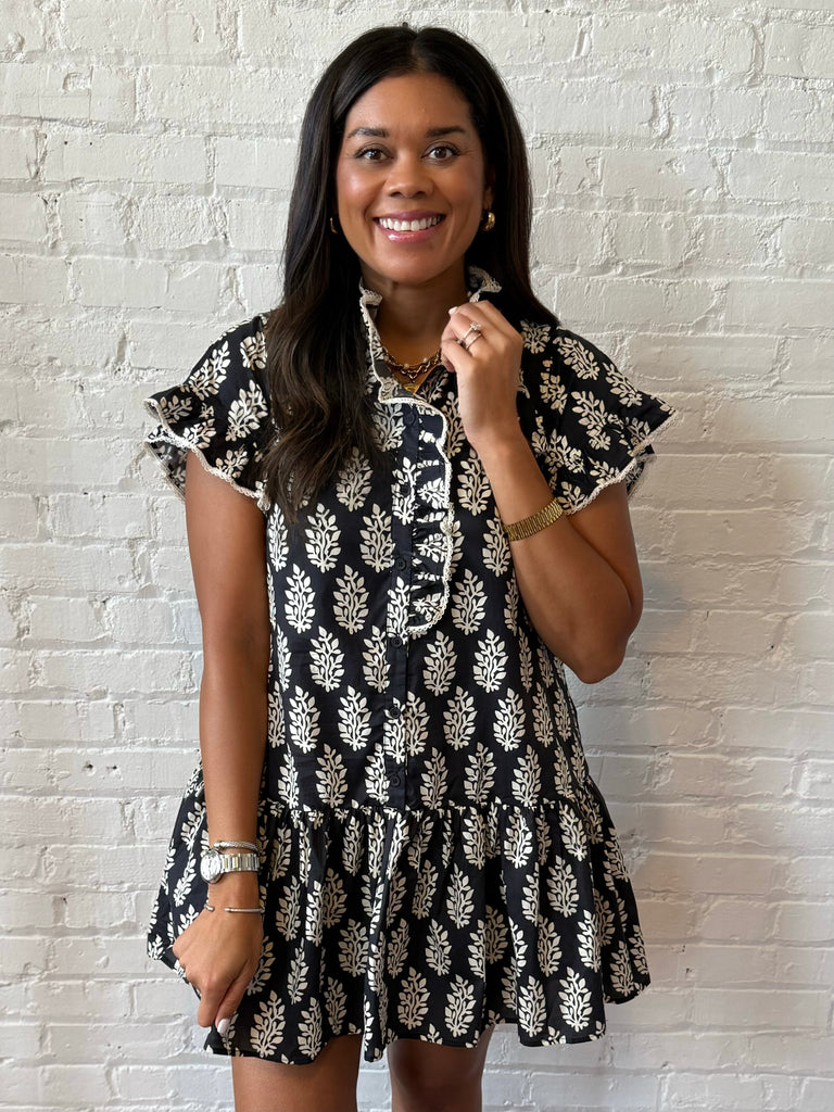 Black Gardenia Dress