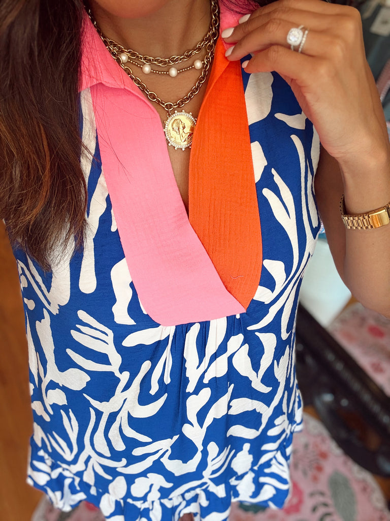 Hamptons Block Dress