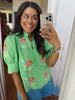 La Palma Embroidered Top