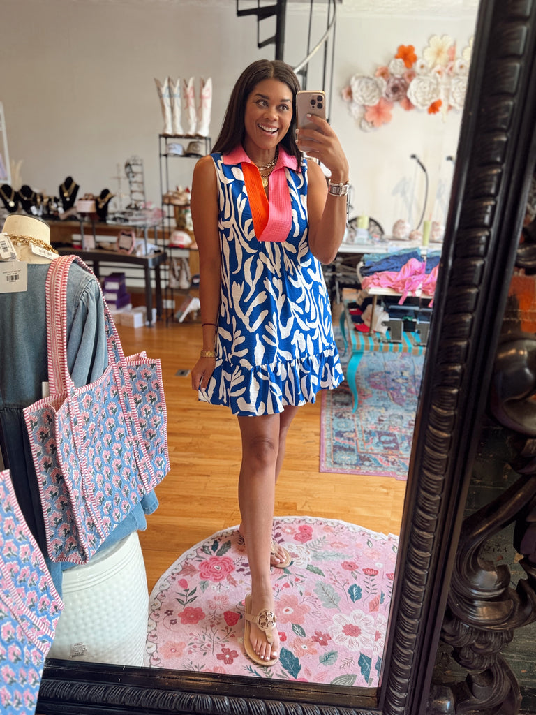 Hamptons Block Dress