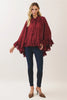 Heiress Blouse Red