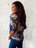 Indigo Garden Top