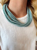 Rope Necklace Blue