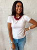 Rope Necklace Bordeaux