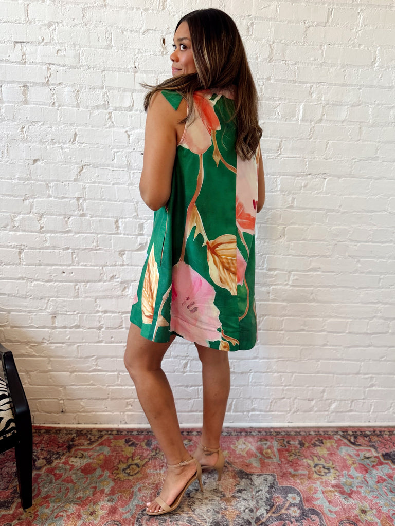 Plus One Dress in Green