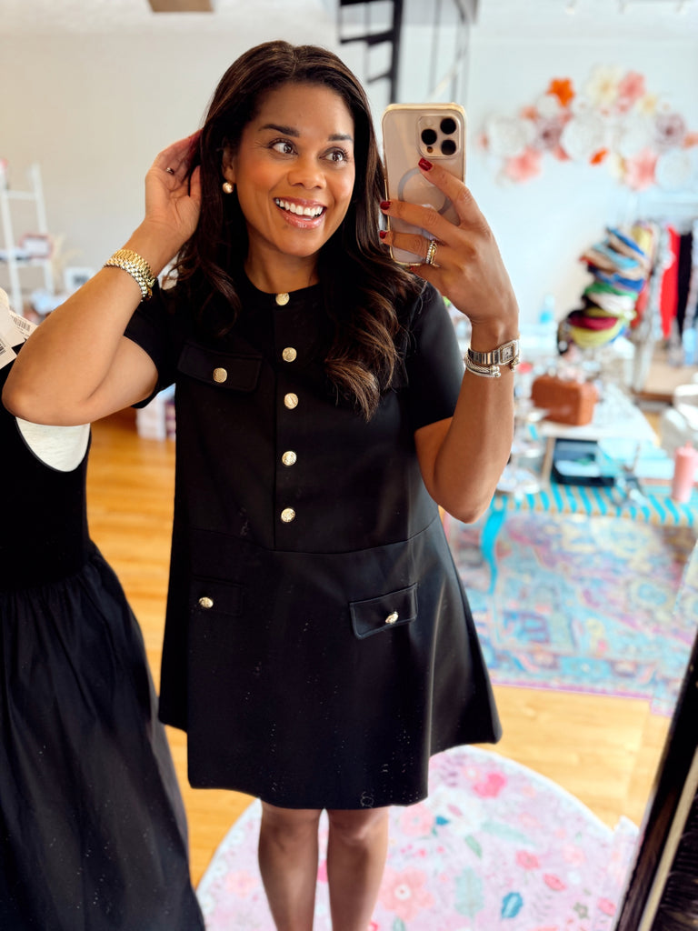Noir Luxe Dress