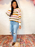 Kylie Striped Sweater