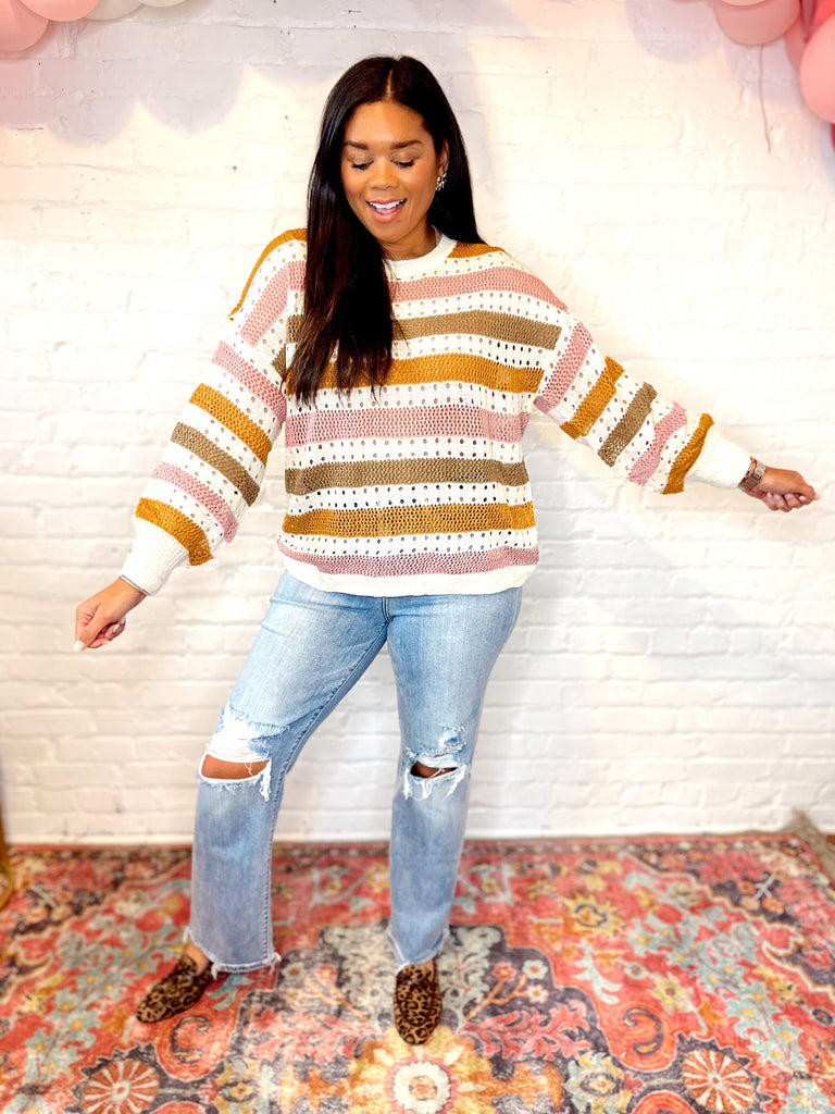 Kylie Striped Sweater