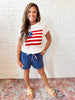 America Knit Top