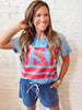 Vintage USA Top Blue