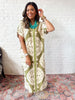 Meet Me at the Cabana Dress - Olive