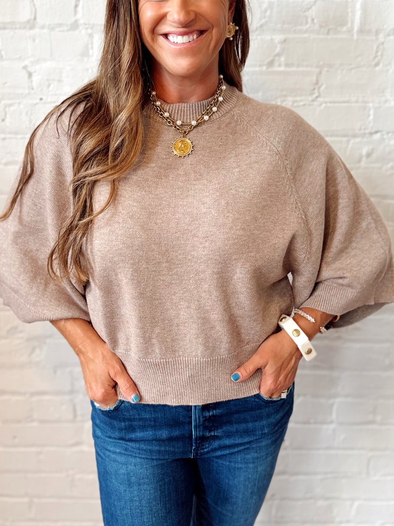Rowan Sweater Tan