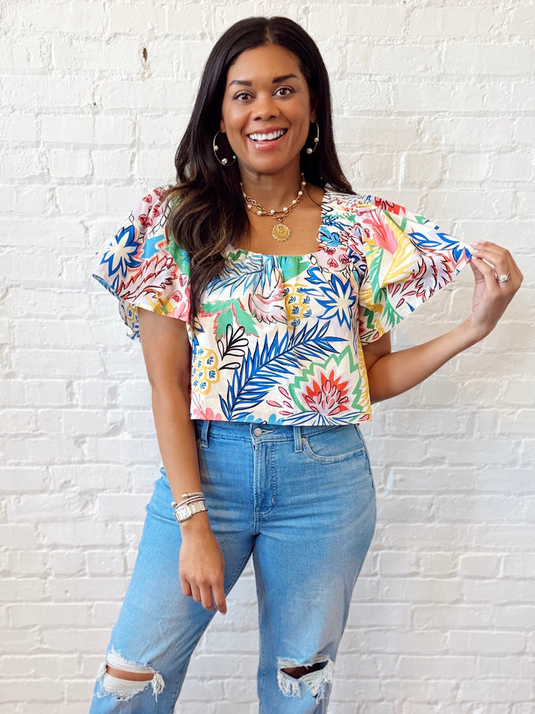 Harley Square Neck Top
