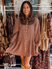 Brownstone Plaid Mini Dress