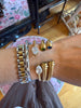 Pear CZ Cuff