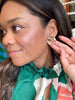 Stone Stud Earrings