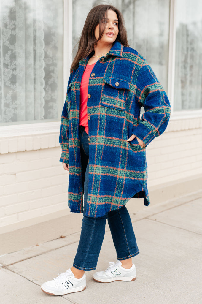 No Tears Plaid Coat