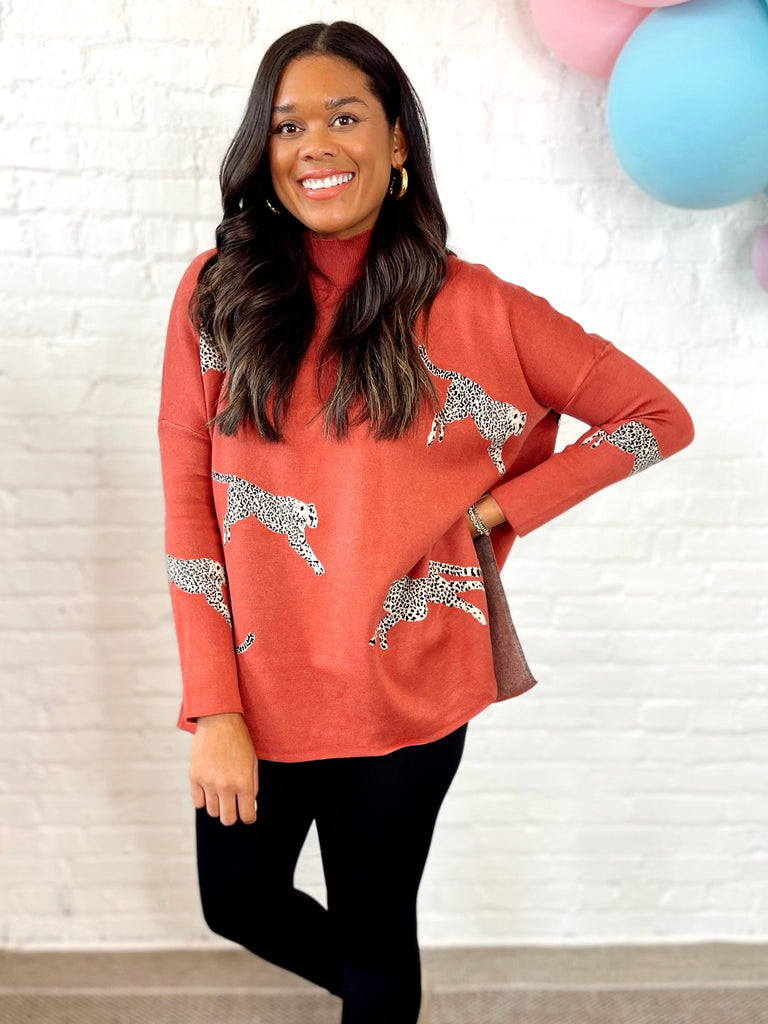 Halee Sweater Rust