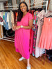 Libby Maxi Dress Hot Pink