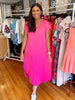 Libby Maxi Dress Hot Pink