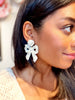 Coquette Bow Earrings Pearl