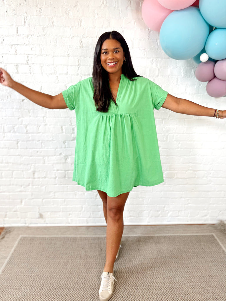 Parker Dress Green