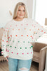 Rainbow Pebbles Detail Sweater