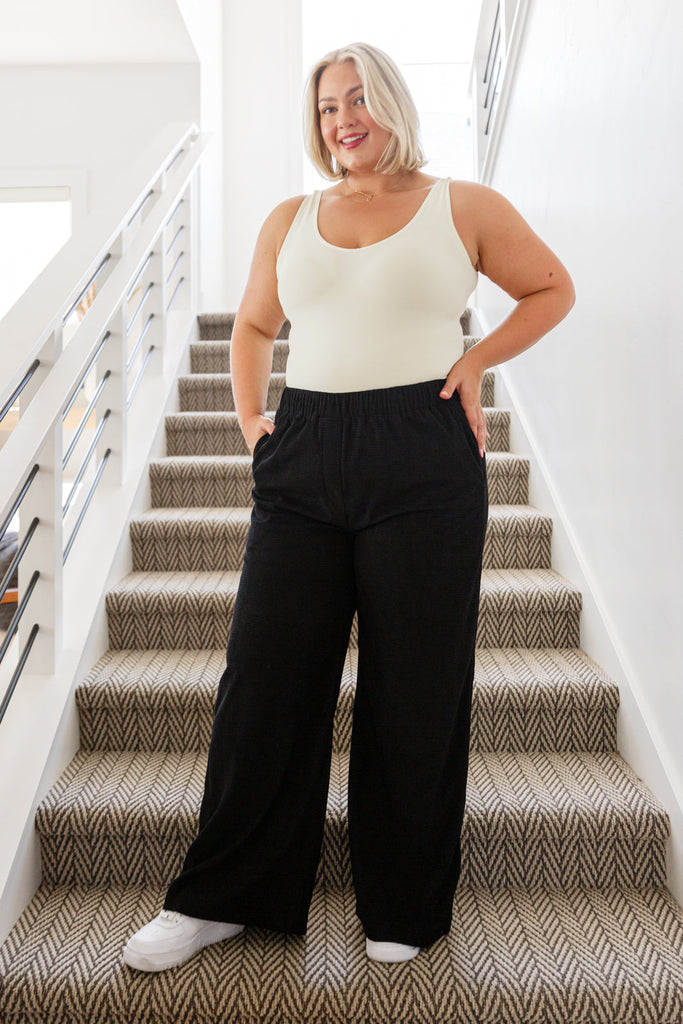 How To Wear Plus Size Wide Leg Pants & Where To Shop Them In Plus | Plus  size outfits, How to wear culottes, Plus size crop tops