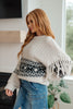 Don't Waver Fringe Detail Sweater