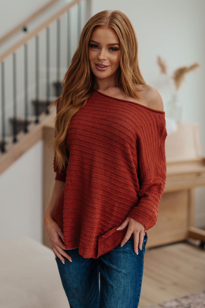 Roasting Chestnuts Knit Top