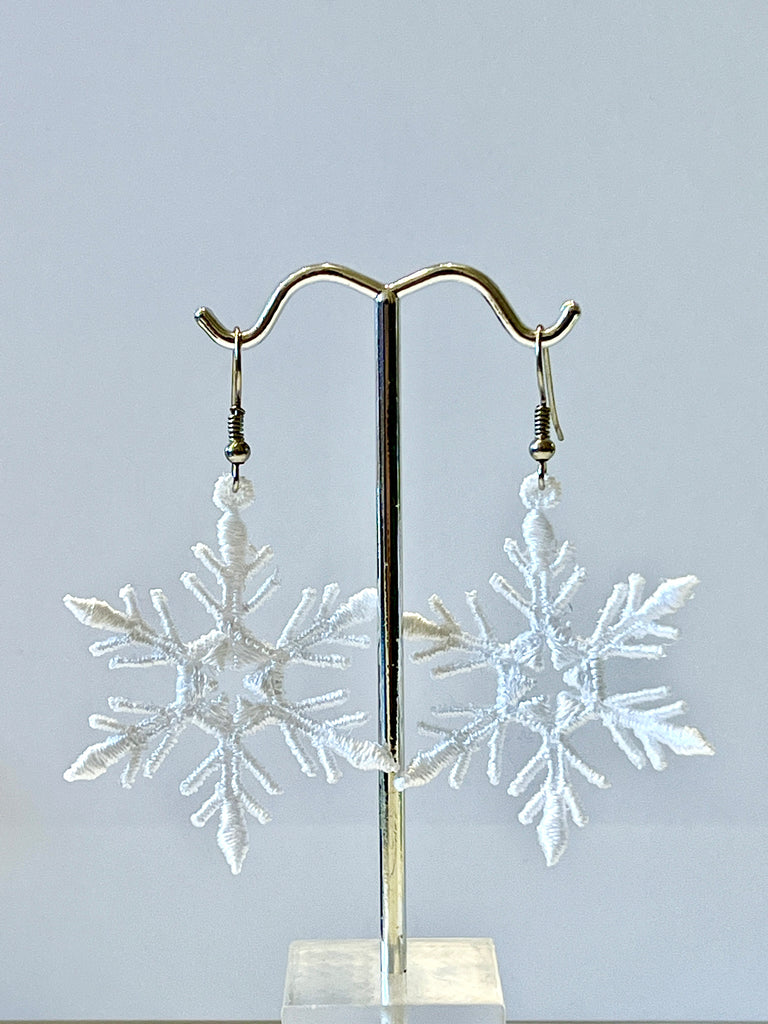 Snowflake Earring Design 2