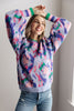 The Long Goodbye Abstract Print Sweater