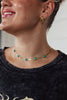 Turquoise Squares Necklace