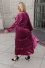 Velvet Flamenco Maxi Dress