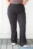 Super Soft Flared Leggings in Black