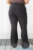 Super Soft Flared Leggings in Black