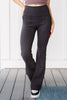 Super Soft Flared Leggings in Black