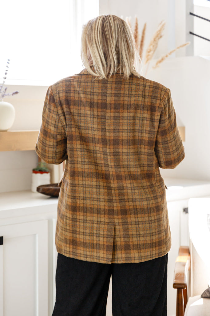 Ivy League Plaid Blazer