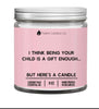 Child is a Gift Candle