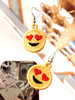 Heart Eyes Emoji Earrings