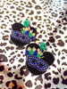 Mickey Mardi Gras Earrings
